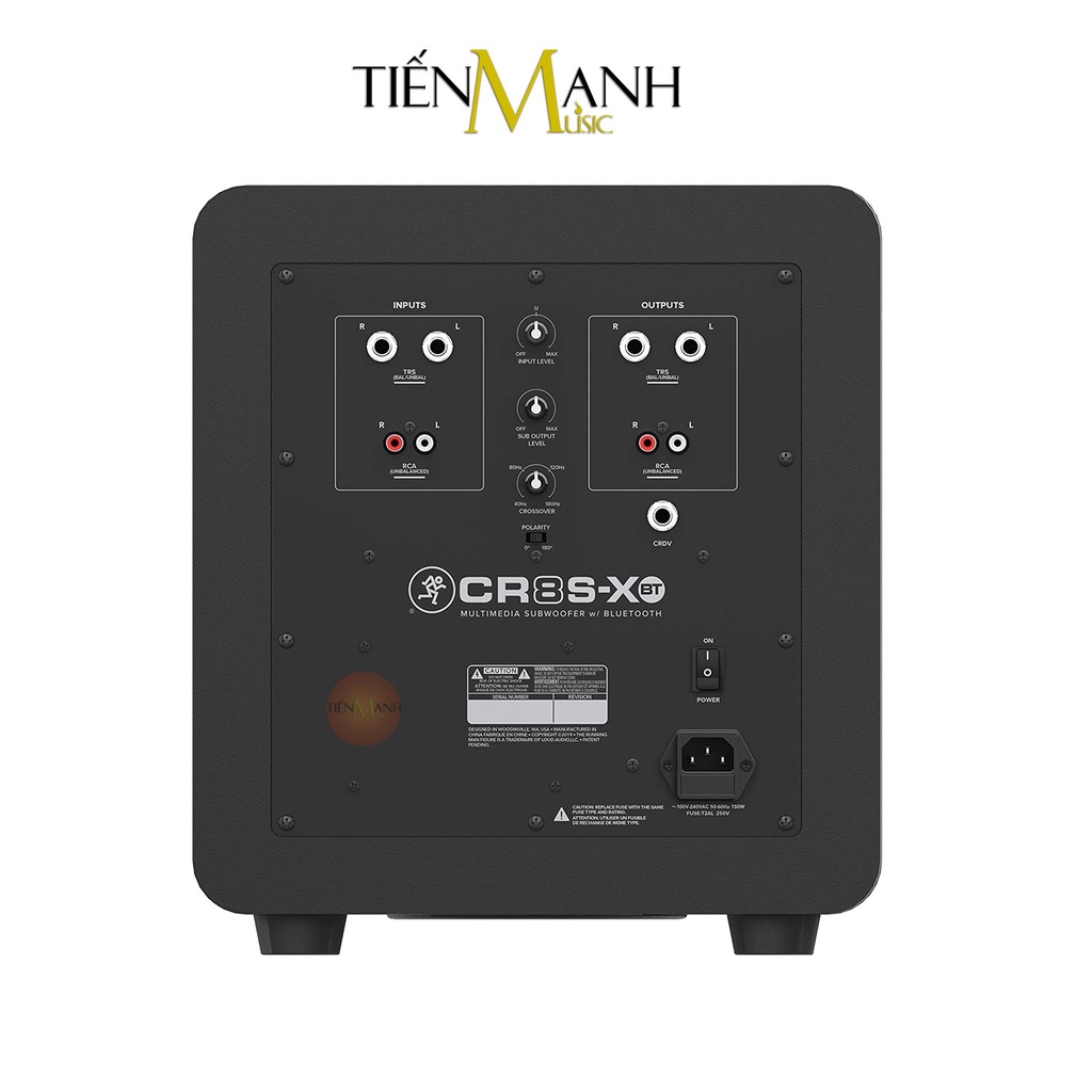 [Bluetooth, Chính Hãng] Loa Sub Kiểm Âm Mackie CR8S-XBT Subwoofer CR8 Phòng Thu Studio CR8S XBT