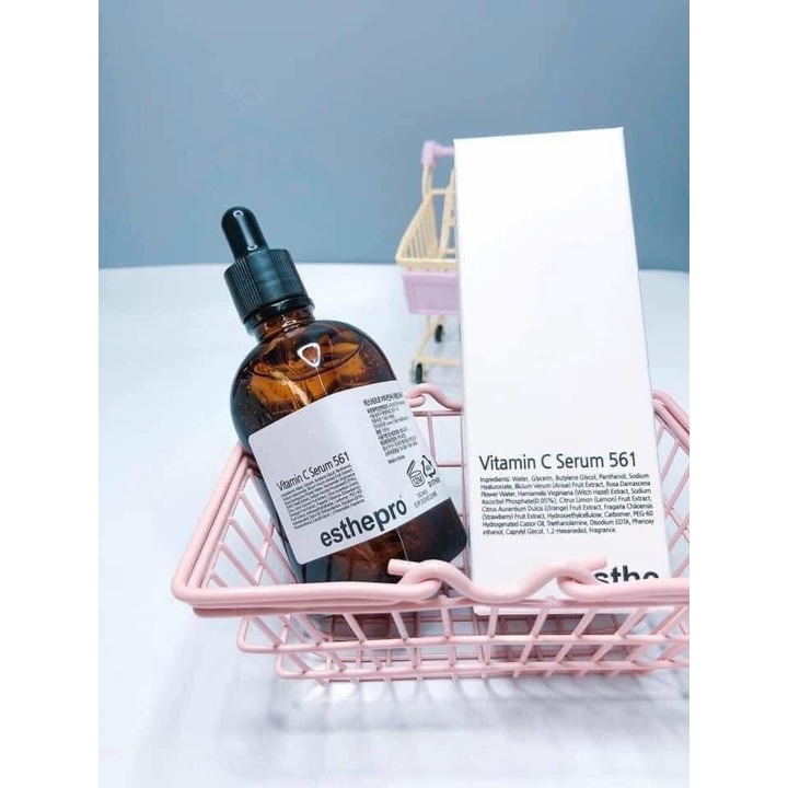 Serum Mờ Thâm Mụn Trắng Da Chống Lão Hóa Esthepro Vitamin C 561 Esthemax Mẫu Mới Nhất 2022
