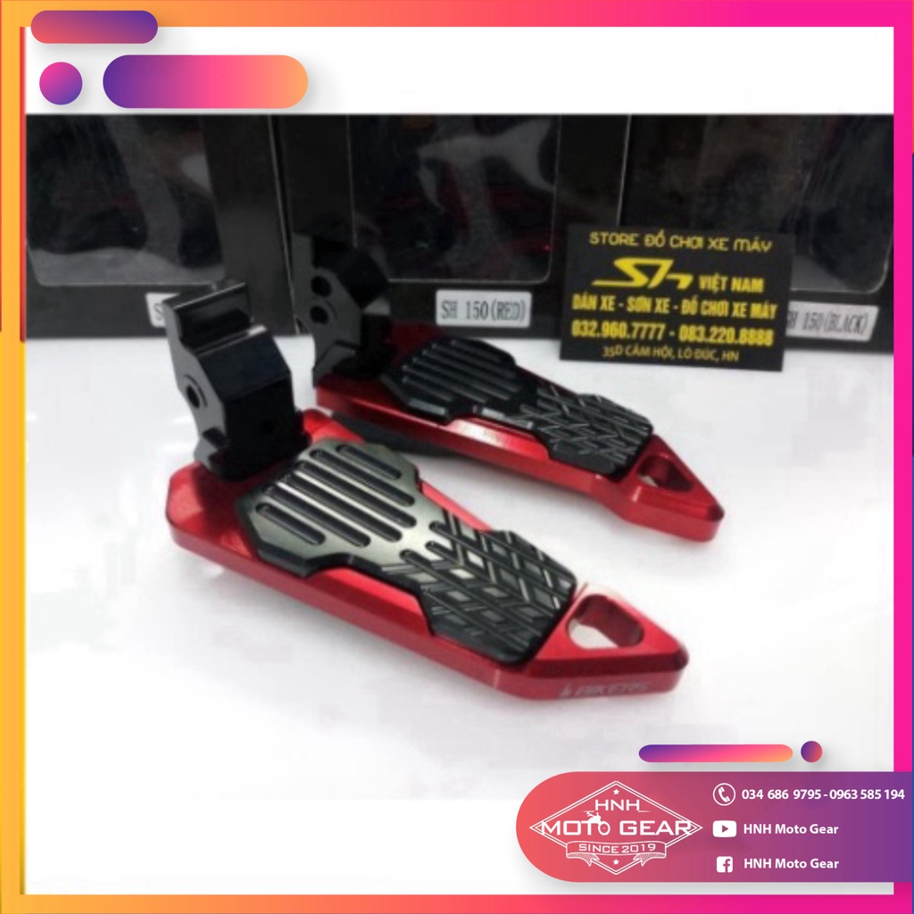 Gác Chân Biker CNC SH 2012 - 2019 – SH Mode- ( Giá 1 Đôi )