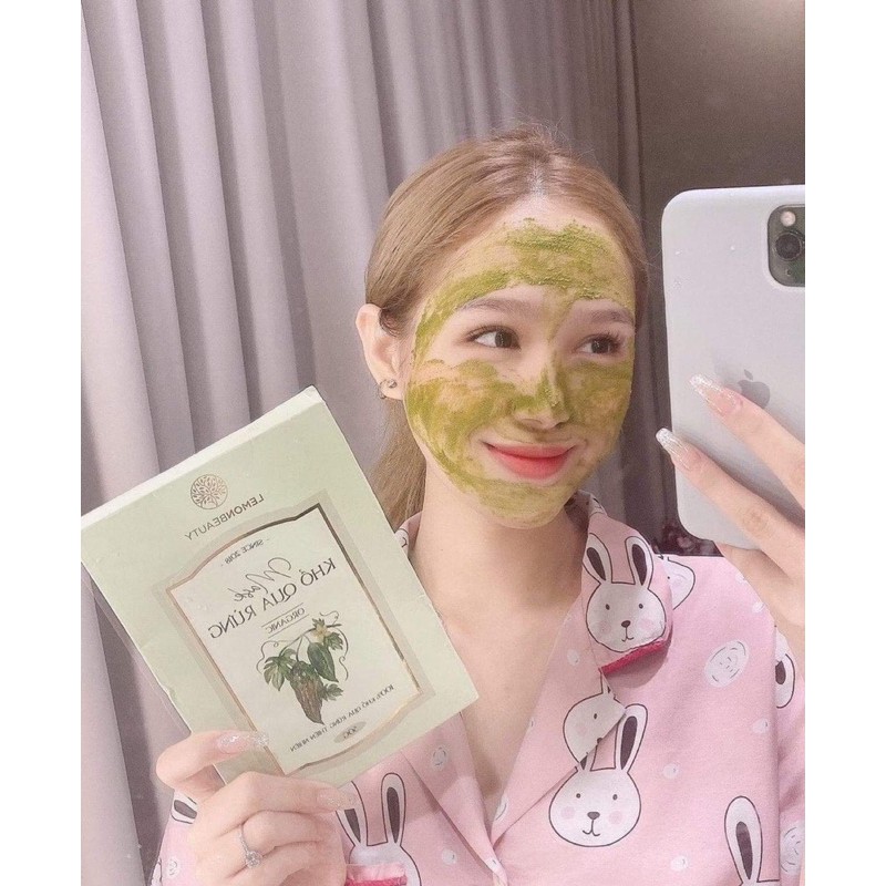 [CHÍNH HÃNG] LEMON MASK - Mặt Nạ Khổ Qua Rừng Handmade