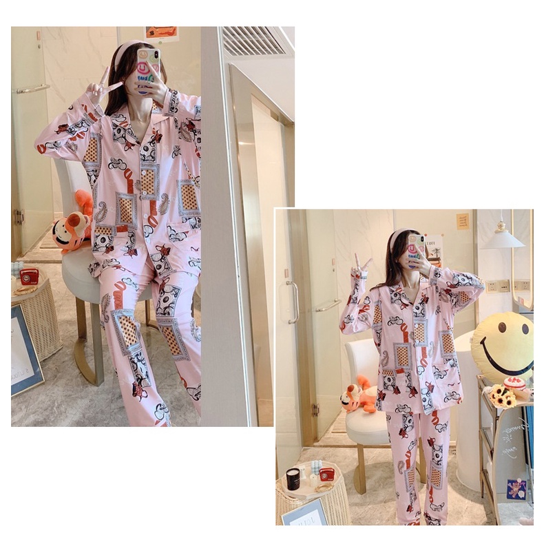 SALE SỐC Bộ Bầu Dài Tay Sau Sinh-SAQ181