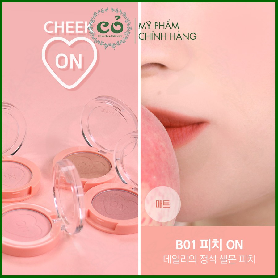 Phấn Má Hồng Dạng Nén Black Rouge Cheek On Blusher