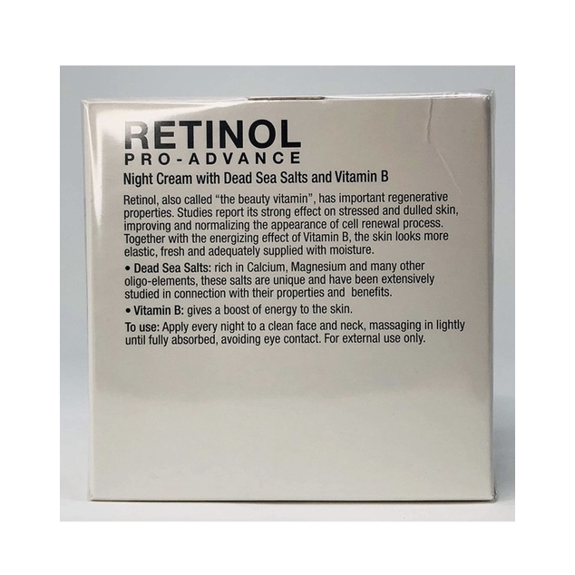 Delfanti Milano • KEM NGÀY/ ĐÊM RETINOL PRO-ADVANCE 50ml  • với khoáng chất biển chết và vitamin B • Sản xuất tại Ý