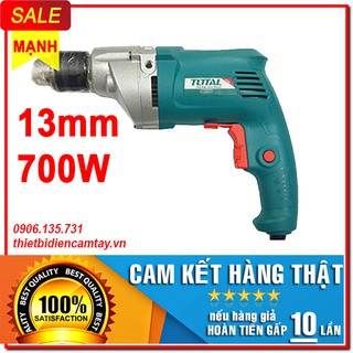 Máy khoan điện total td207131e 700w 13mm
