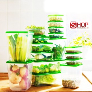 BỘ 17 HỘP NHỰA ĐỰNG THỰC PHẨM