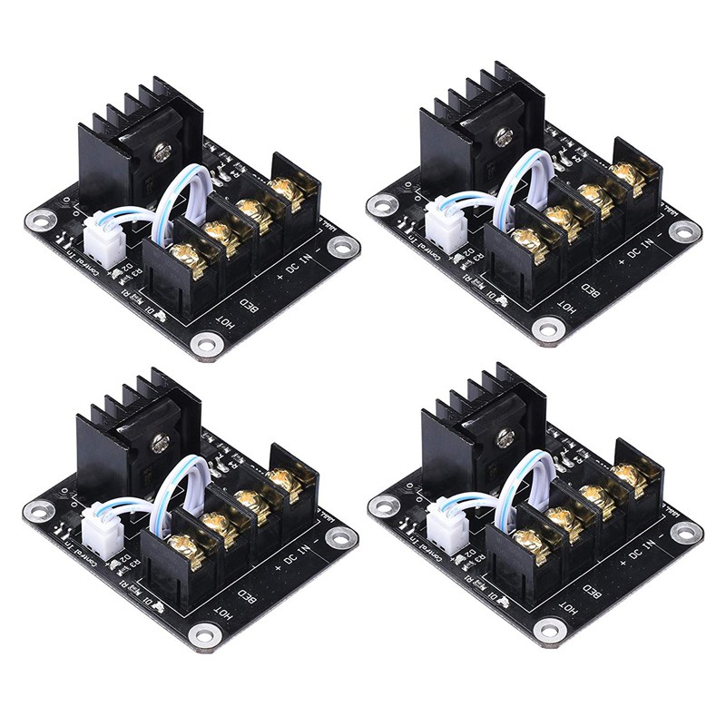 Máy in 3D Bảng mạch mở rộng nguồn cấp nóng Bộ điều khiển sưởi MOSFET Mô-đun tải dòng điện cao 25A 12V hoặc 24V cho các bộ phận máy in 3D