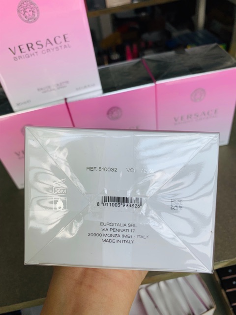 Nước hoa Full Nữ VERSACE - BRIGHT CRYSTAL - EDT