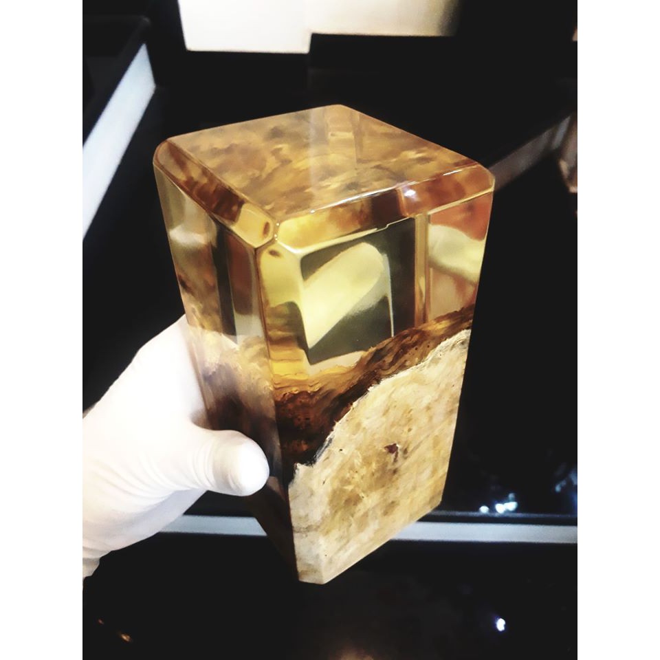 Khối resin trong suốt (blank)
