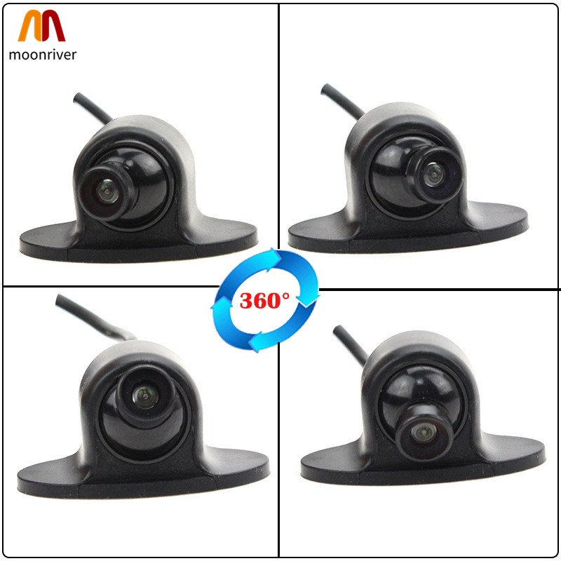 Camera Lùi Xe Chống Nước Tầm Nhìn Ban Đêm Xoay 360 Độ Mr