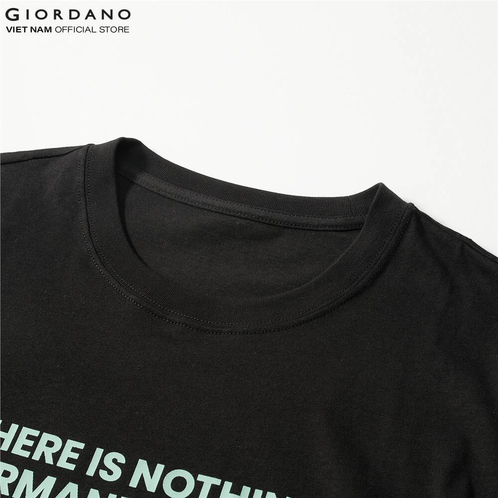 Áo Thun Ngắn Tay Cổ Tròn Nam Giordano 01091208