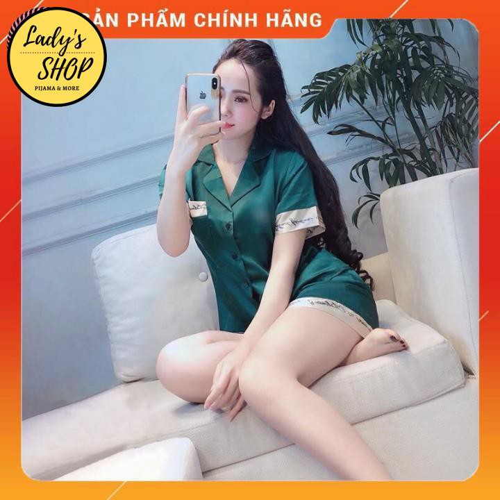 [Mã WASTUP giảm 10% tối đa 30K đơn 99K] Đồ Bộ Pijama - Bộ Ngủ Viền Chữ CỘC ĐÙI Chuẩn Đẹp