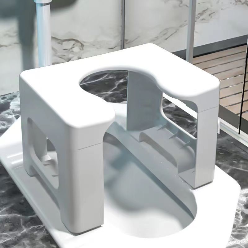 Ghế Ngồi Toilet Bằng Nhựa Dày Dặn Chống Trượt Dành Cho Mẹ Bầu Và Trẻ Em