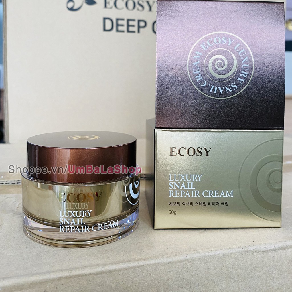 Kem dưỡng ốc sên ECOSY LUXURY SNAIL (50g)