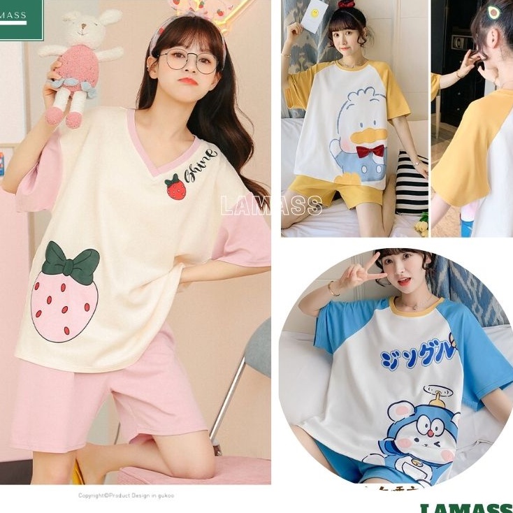 Đồ Bộ Nữ Mặc Nhà Đồ Bộ Thun Mặc Mùa Hè Tay Ngắn Đủ Size - Đồ Bộ Dễ Thương Nhiều Mẫu Nhiều Hình. MET SHOP 1989