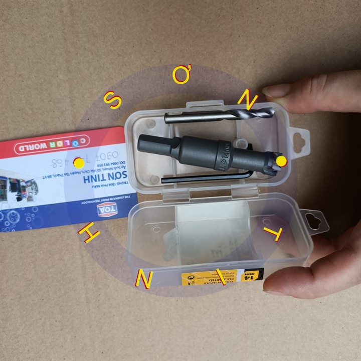 MŨI KHOAN KHOÉT SẮT THÉP, BÊ TÔNG 14mm TOLSEN 75914
