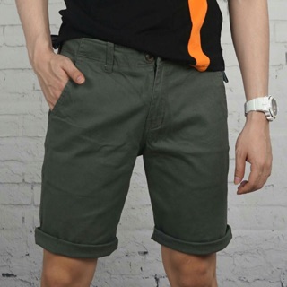 Quần lửng kaki co giãn