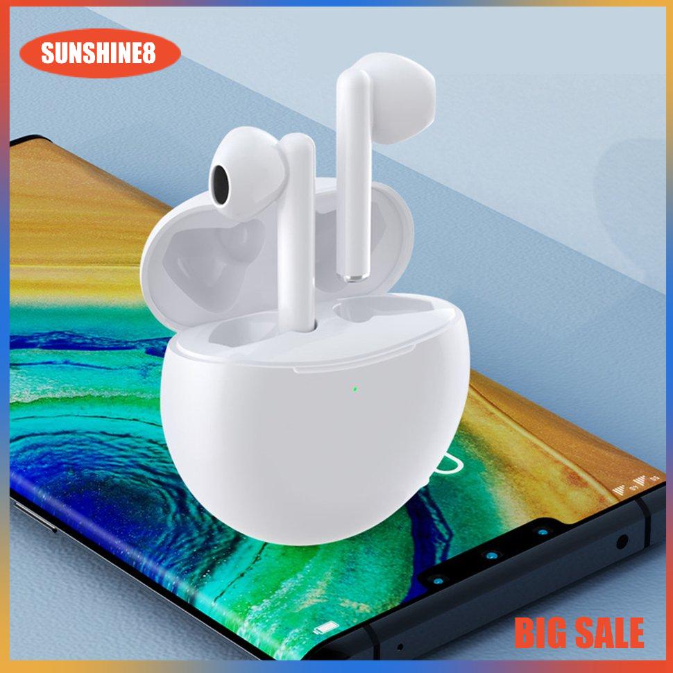 【SUN】FreeBuds 4 Wireless Earphone 5.0 Stereo Wireless iP Earbuds For Huawei