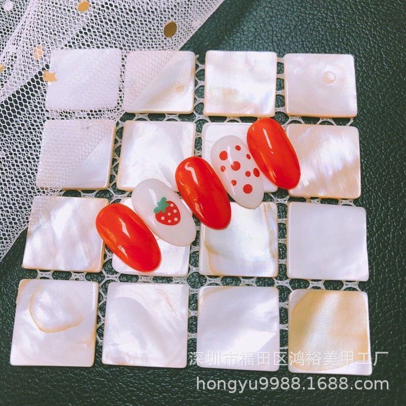 Khảm đá xà cừ dùng chụp móng nail