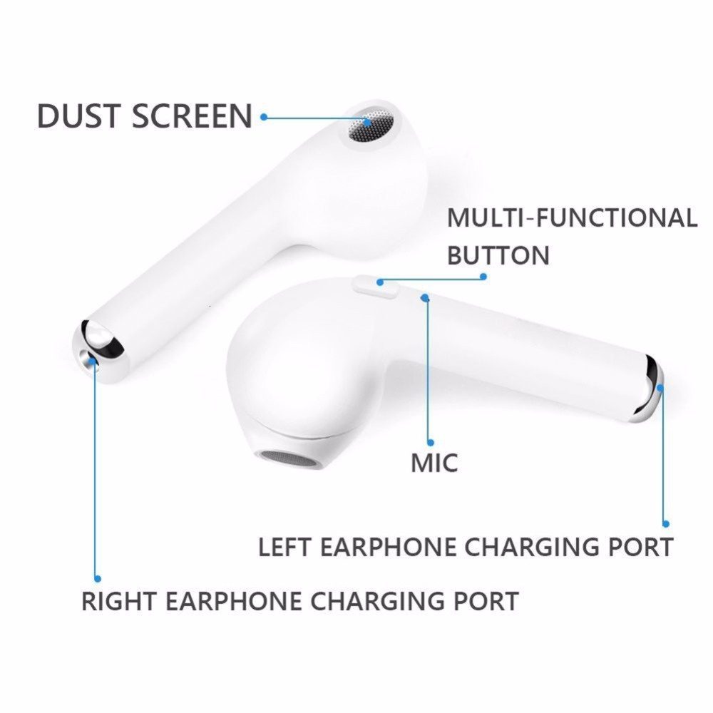 Tai Nghe Nhét Tai I9S Tws Bluetooth 5.0 Âm Thanh Stereo Sống Động Cho ip Android