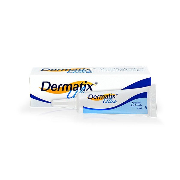 Dermatix Ultra - Gel Làm Phẳng Sẹo, Mờ Sẹo, Mềm Sẹo, Sẹo Thâm, Sẹo Lồi, Sẹo Mổ (Tuýp 7g/15g) [Chính Hãng]