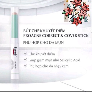 [TEM CTY] EUCERIN Pro Acne Solution Correct & Cover Stick 2G