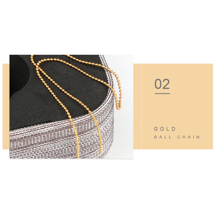 [Hàng mới về] Phụ kiện dạng chuỗi mạ vàng/ bạc dùng để trang trí móng nghệ thuật phong cách Nhật Bản