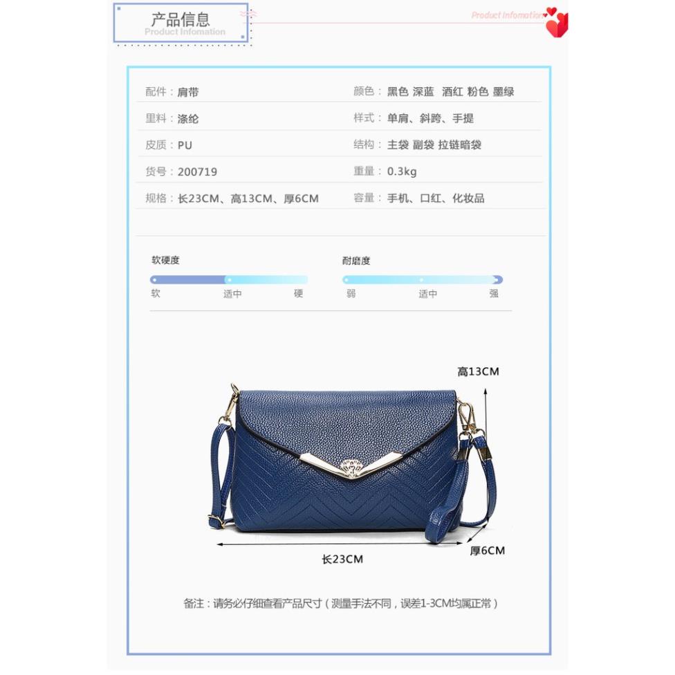[FreeShip] [Ảnh thật] Túi xách nữ da mêm nhiều ngăn thời trang giá rẻ MV118