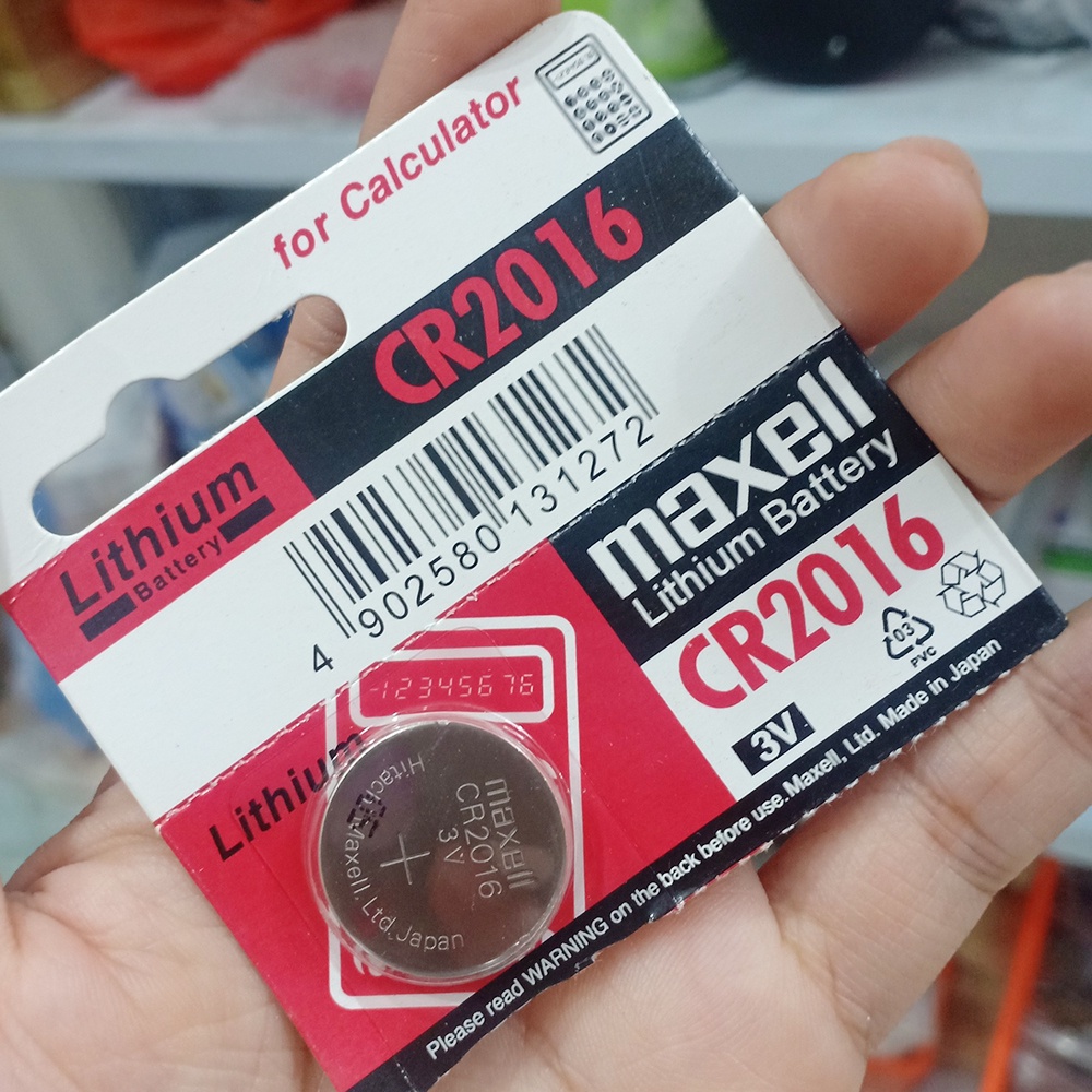 [CHÍNH HÃNG] Pin cúc áo Maxell Silver Oxide các loại SR626SW, SR920SW, CR2016, CR2025, CR1616, CR2032 VỈ 1 VIÊN