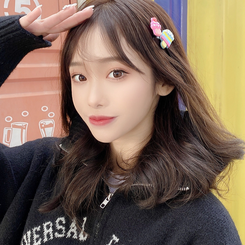 Set 10 kẹp tóc đầy màu sắc đáng yêu cho bé gái