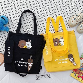 🐻Túi đeo chéo gấu thỏ Cony,túi đeo vai