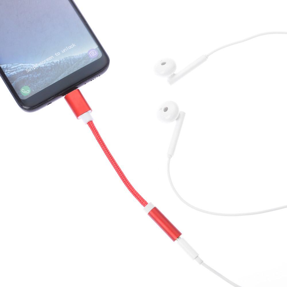 MYRONGVN Dây Cáp Chuyển Đổi Từ Giác Cắm Type-C Sang Cổng Cắm 3.5mm