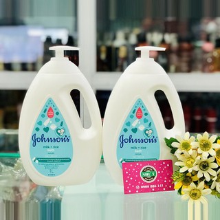 Sữa Tắm Chứa Sữa & Gạo Johnson's Milk + Rice Bath 1000ml