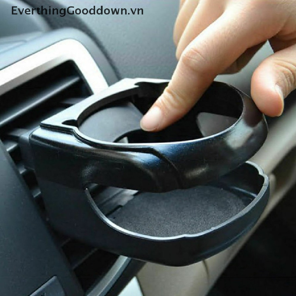 Giá Đỡ Bình Nước Gắn Lỗ Thông Gió Xe Hơi Màu Đen Tiện Dụng