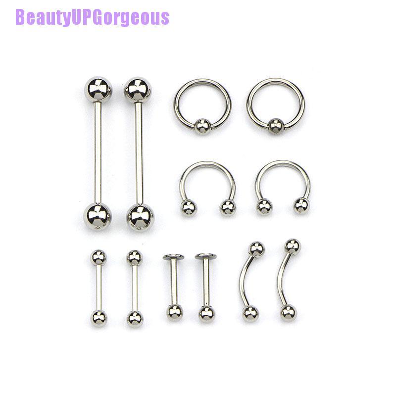 1 bộ khuyên đeo cơ thể chuyên nghiệp