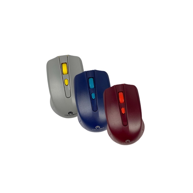 CHUỘT MÁY TÍNH , LAPTOP KHÔNG DÂY CÔNG THÁI HỌC MOS-W017 4 MÀU ĐEN ĐỎ XANH BẠC HÃNG MIKUSO