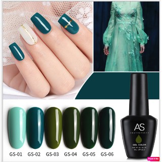 Sơn gel as mẫu mới chai đen mã gs 15ml hàng chính hãng