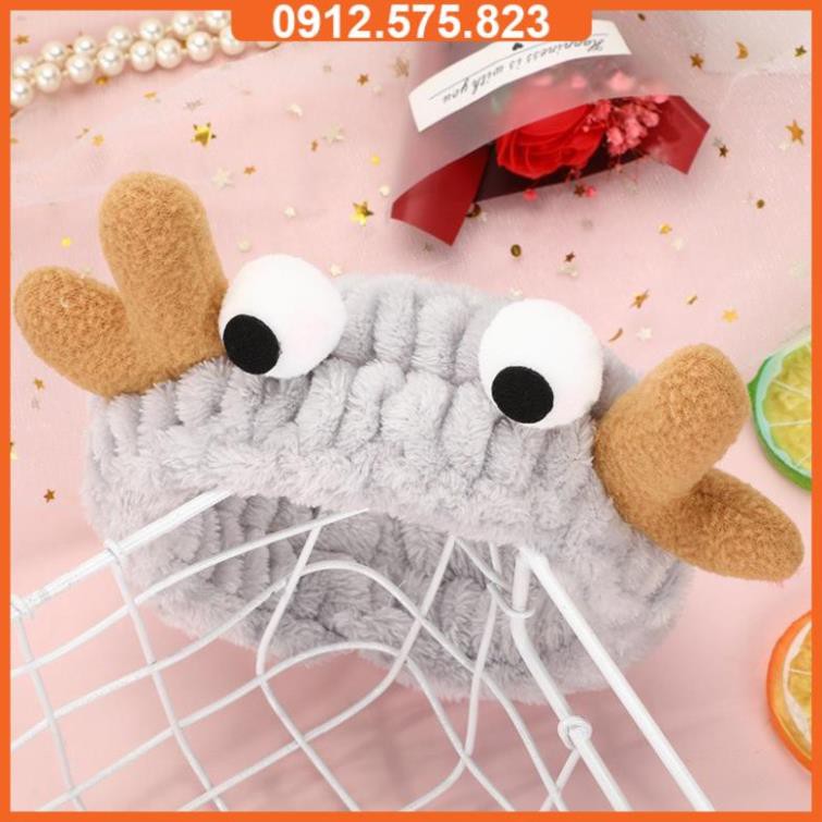 Băng đô Turban Hình Tuần Lộc Có Mắt Siêu Hót