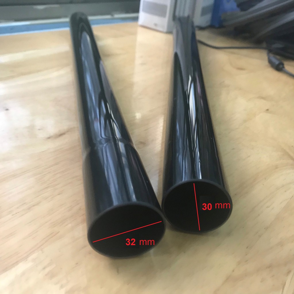 Ống Inox nối dài cho máy hút bụi kích thước 32mm / 35mm - thiết bị, ống nối nhựa cho máy hút bụi công nghiệp