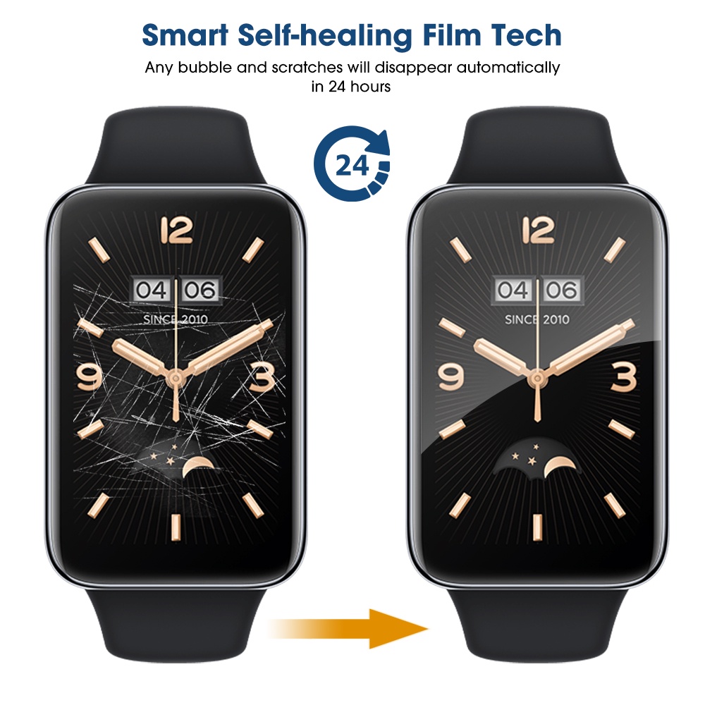 Miếng Dán Hydrogel Mềm Bảo Vệ Màn Hình Cong Cho Đồng Hồ Thông Minh Xiaomi Mi Band 7 Pro Mi Band 7pro