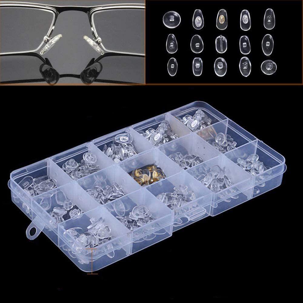 Miếng Đệm Mũi Mắt Kính Bằng Silicon Mềm Chống Trượt 15 Kiểu Khác Nhau