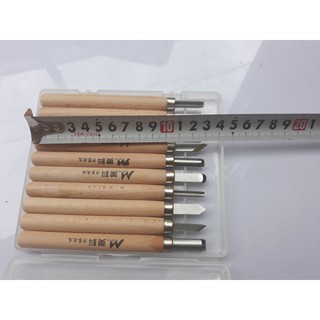 BỘ DỤNG CỤ KHẮC GỖ 10 CÂY