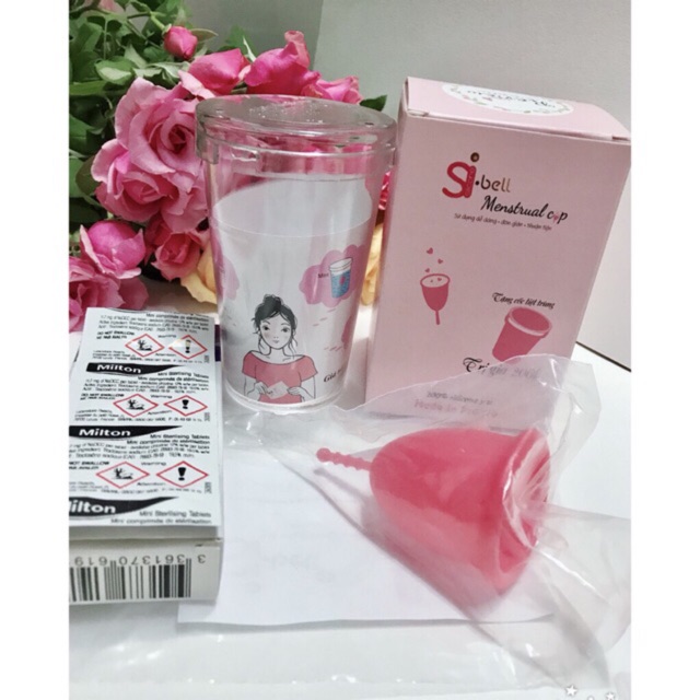 (FULL QUÀ TẶNG) Cốc nguyệt san SiBell chính hãng được nhập khẩu và Phân phối độc quyền Công ty Tân Cường Thịnh
