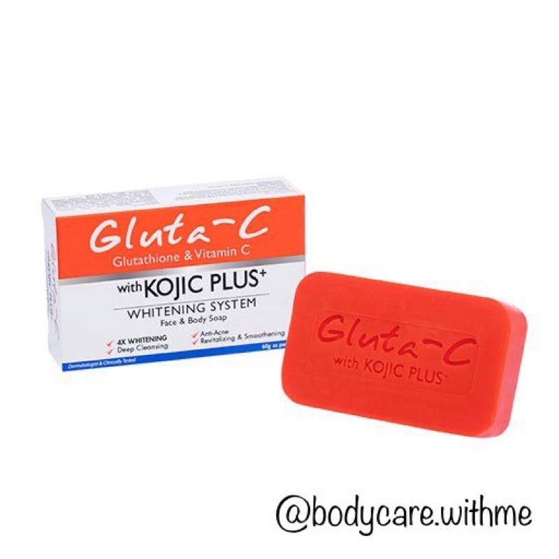 XÀ PHÒNG Gluta-C Soap dưỡng trắng, đẩy lùi thâm mụn | BigBuy360 - bigbuy360.vn