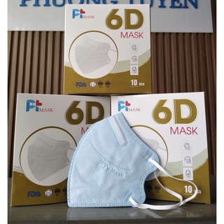 [ Sale Rẻ Ko Có Hộp ] Combo 50 Cái  Khẩu Trang 6D 5 Lớp PT.