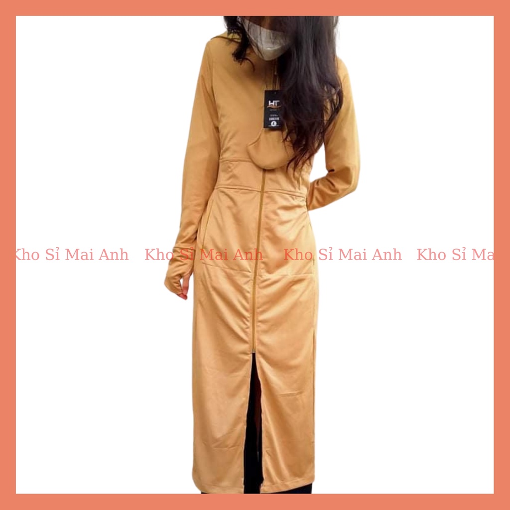 Áo Chống Nắng Nữ Toàn Thân Hai Lớp Thông Hơi Thoáng Mát Cao Cấp | BigBuy360 - bigbuy360.vn