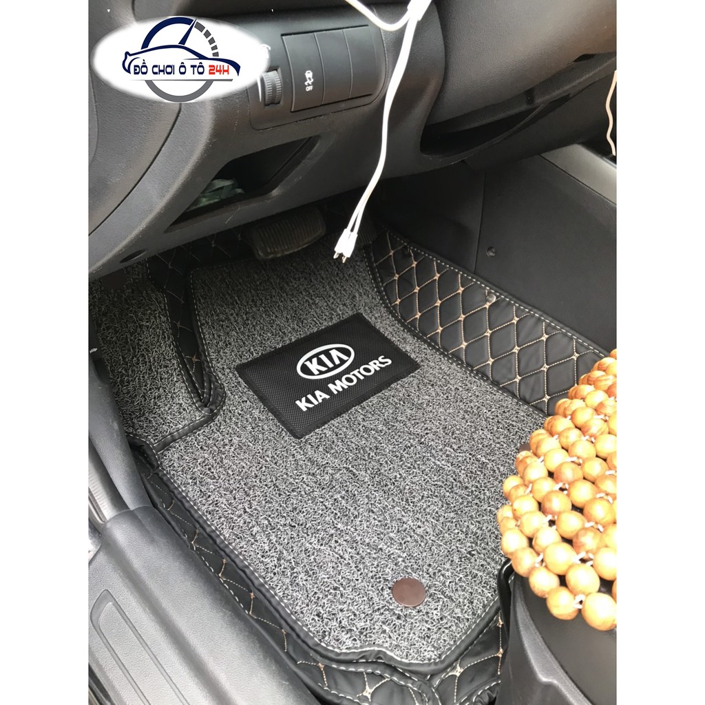 Thảm lót sàn ô tô 5D 6D Kia Forte 2006-2012 bảo vệ sàn xe, không mùi, không thấm nước