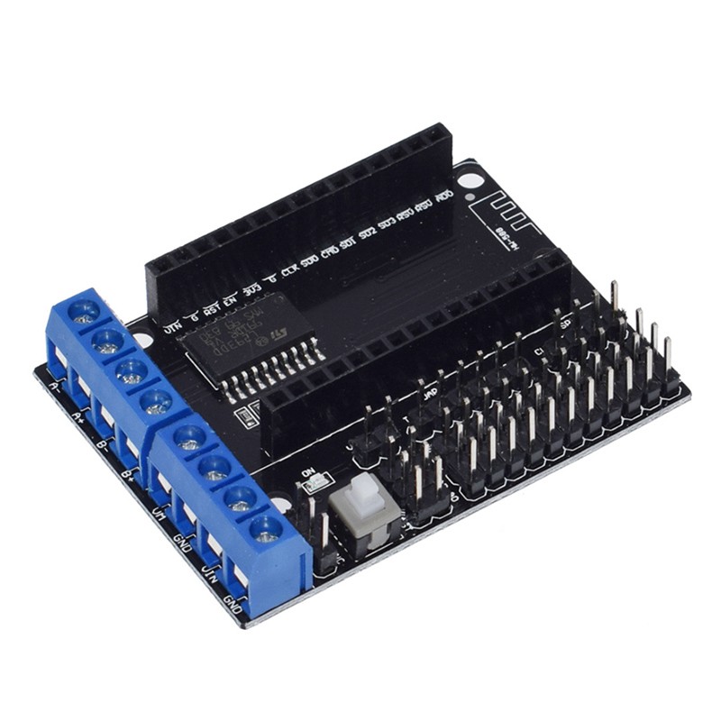 NodeMCU Motor Shield Board L293D cho ESP-12E từ ESP8266 esp 12E kit tự làm rc đồ chơi wifi rc điều khiển từ xa ô tô thông minh