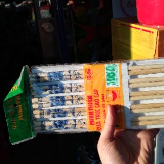10 đôi đũa trúc Minh Thiên cao cấp