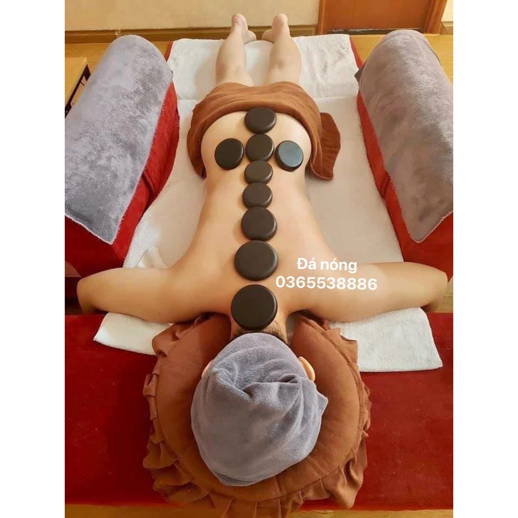 Đá Nóng Massage Body Đả Thông Kinh Lạc, Xả Stress, Lưu Thông Khí Huyết