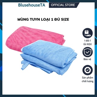 Mùng tuyn loại 1 mùng 1m2 1m4 1m6 1m6 may thủ công tránh muỗi